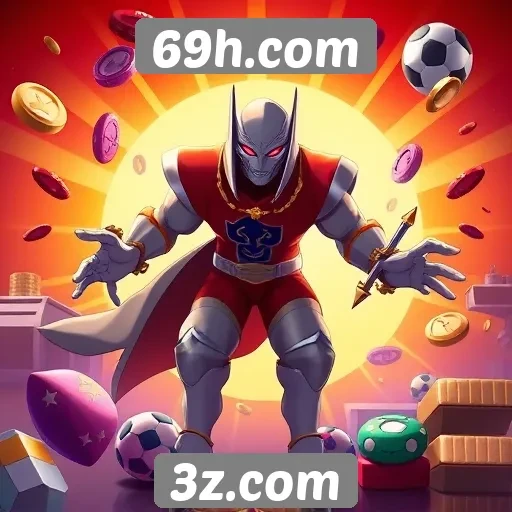 Explorando a biblioteca de jogos disponíveis no 69h.com